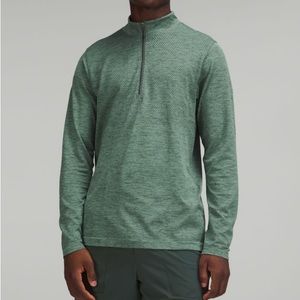 Lululemon metal vent Tech Midway Half Zip Shirt